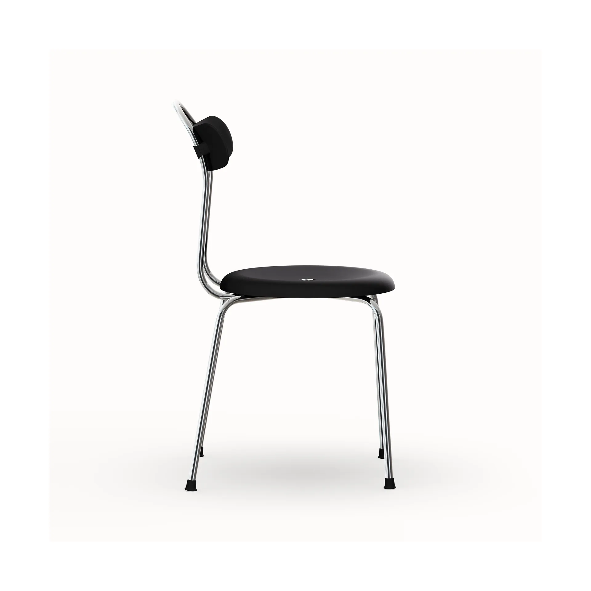 Stool Plus チェア, Black-chromed frame Lammhults | ラムホルツ