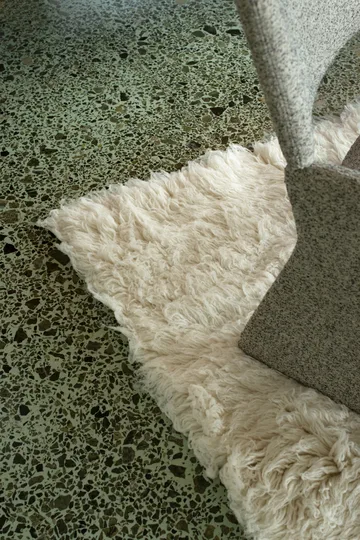 シャギーラグ 180x270 cm - Off White - Layered