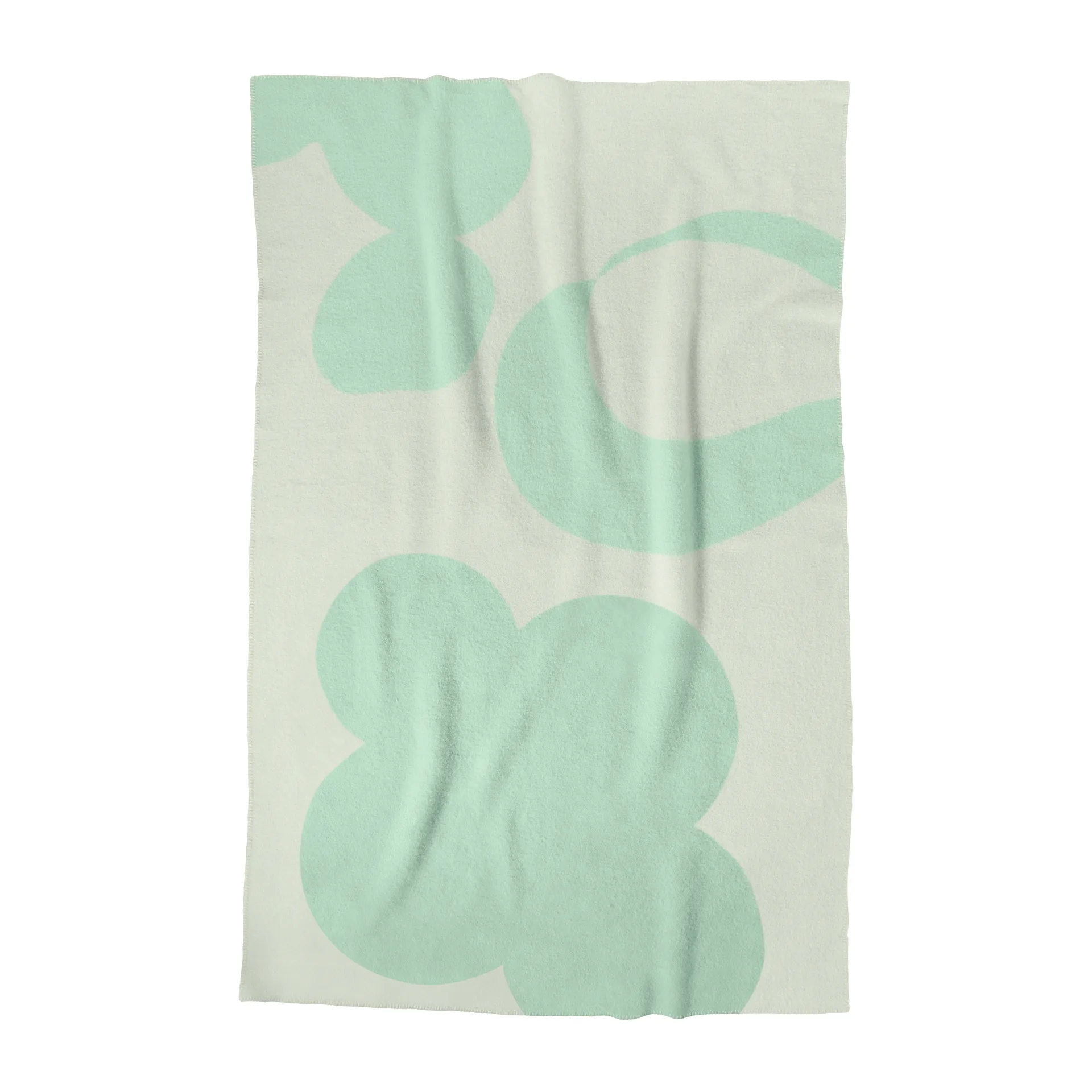 Anemone ウールスロー 130x200 cm, Green Layered