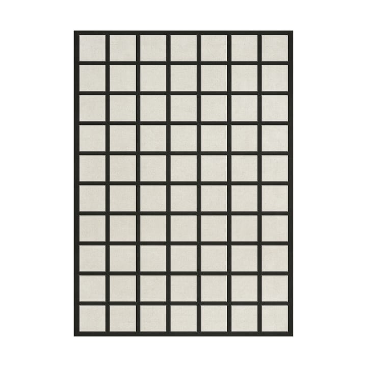 Avenue Checked Bone ウールカーペット - Bone White, 200x300 cm - Layered
