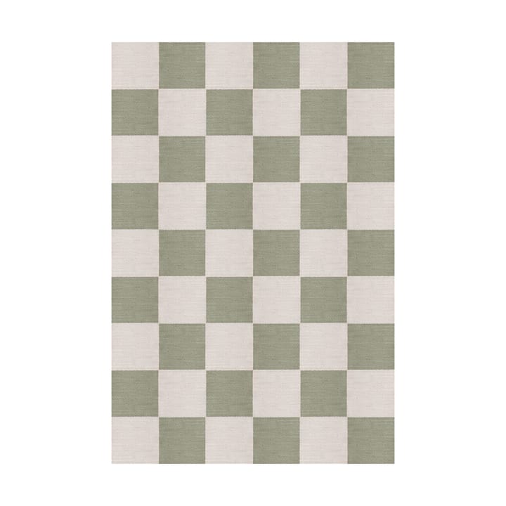 Chess ウールラグ - Sage, 140x200 cm - Layered