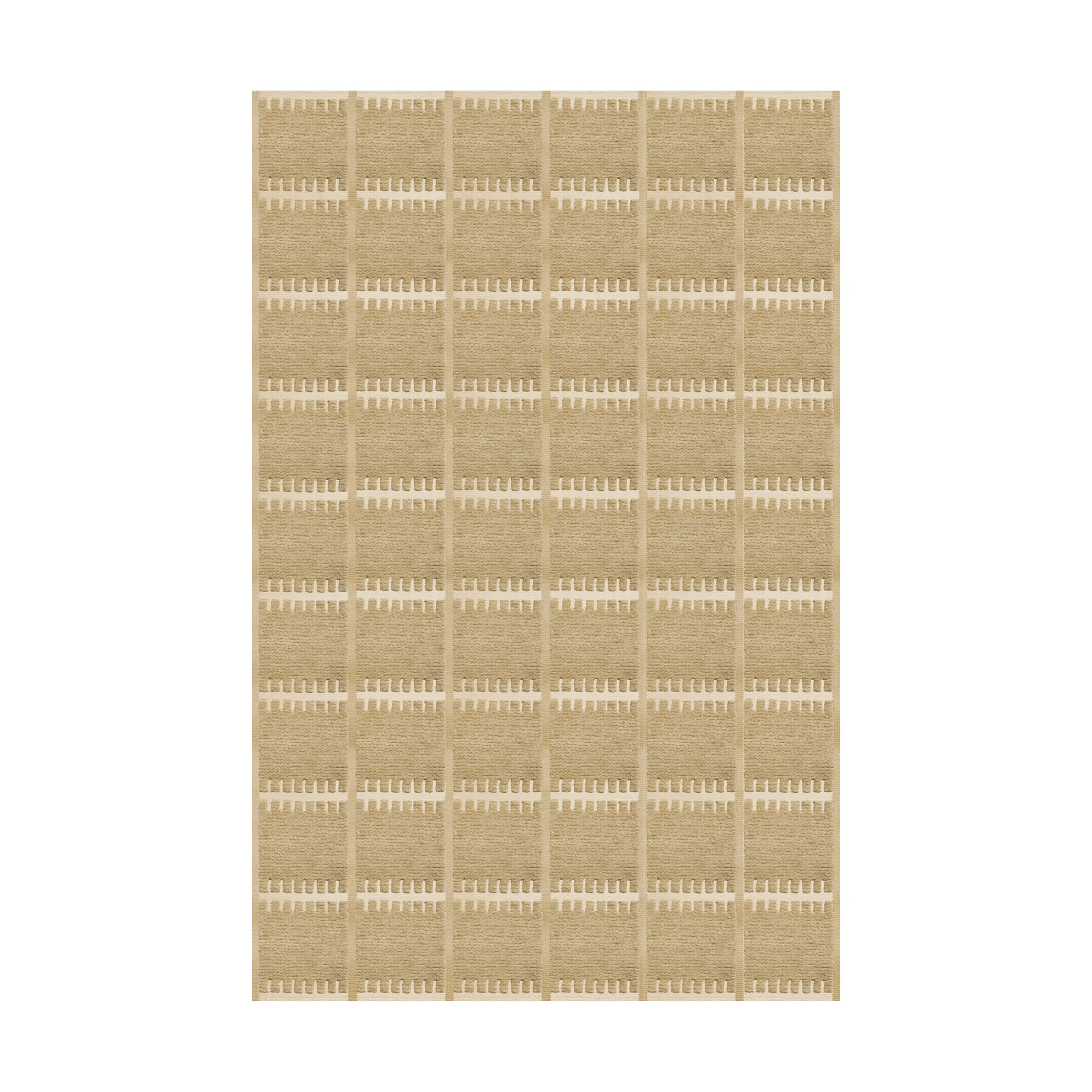 Lilly ウール カーペット, Mustard. 300x400 cm Layered