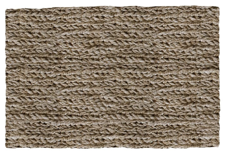 Lotta Agaton Chunky Hemp ドアマット, Natural. 60x90 cm Layered
