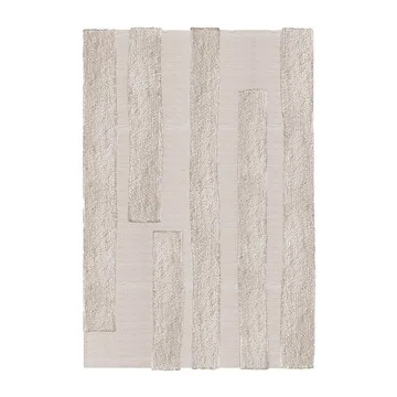 Punja Bricks ウールカーペット - Sand Melange. 250x350 cm - Layered