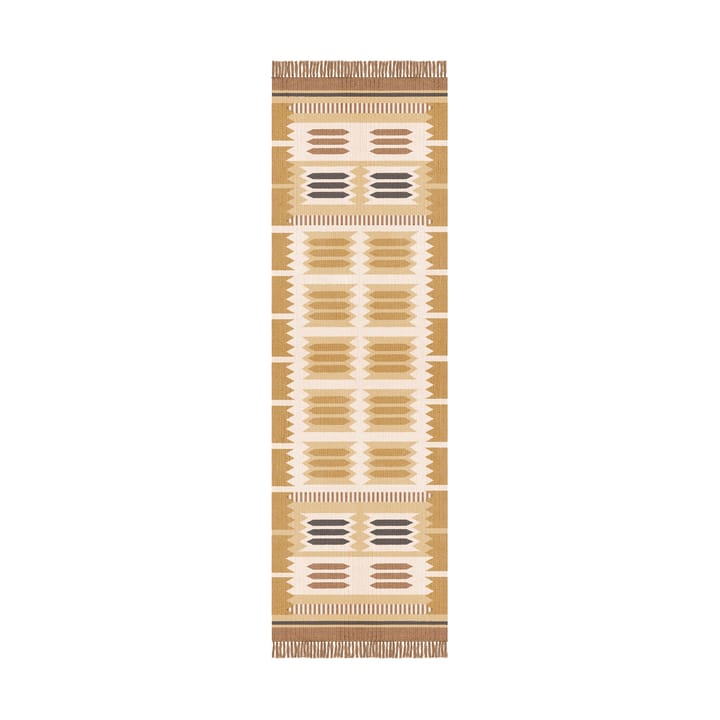 Röllakan Hilma ウールカーペット 75x240 cm - Marigold - Layered