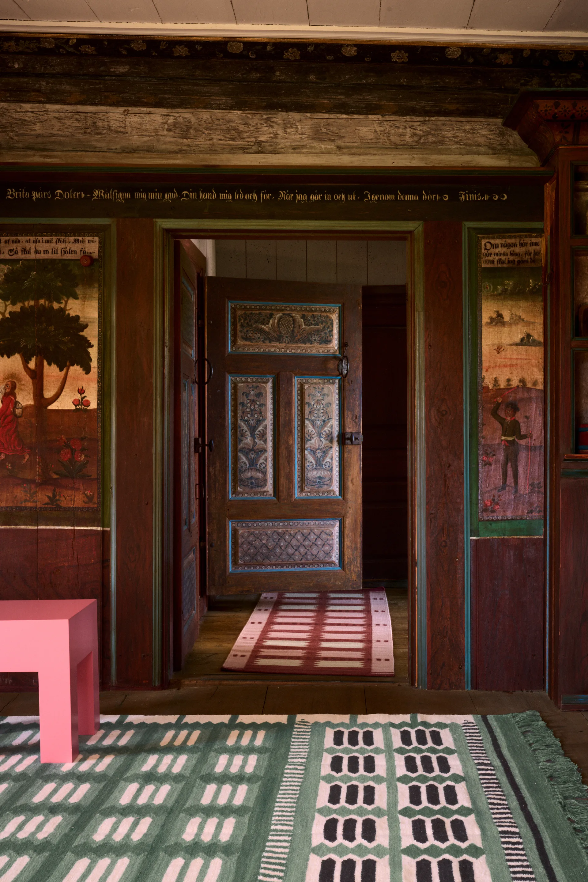 Röllakan Hilma ウールカーペット, Fern, 180x270 cm Layered