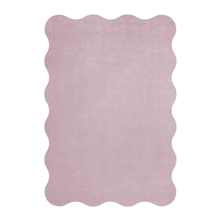 Scallop ウールカーペット 160x230 cm - Pink lavender - Layered