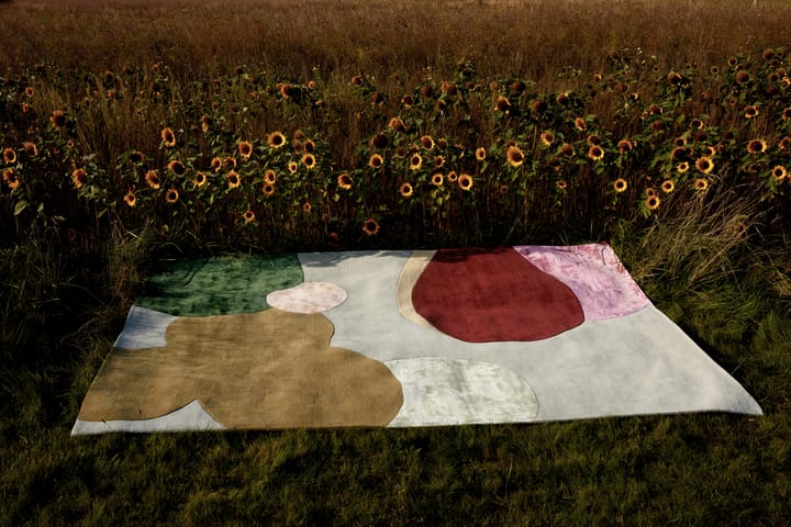 Sleeping Flower ウールカーペット, 200x300 cm Layered