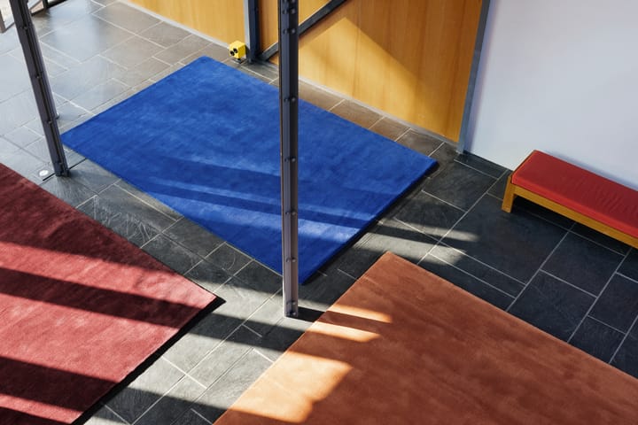 Solid Wool ウールラグ, Dark blue, 180x270 cm Layered