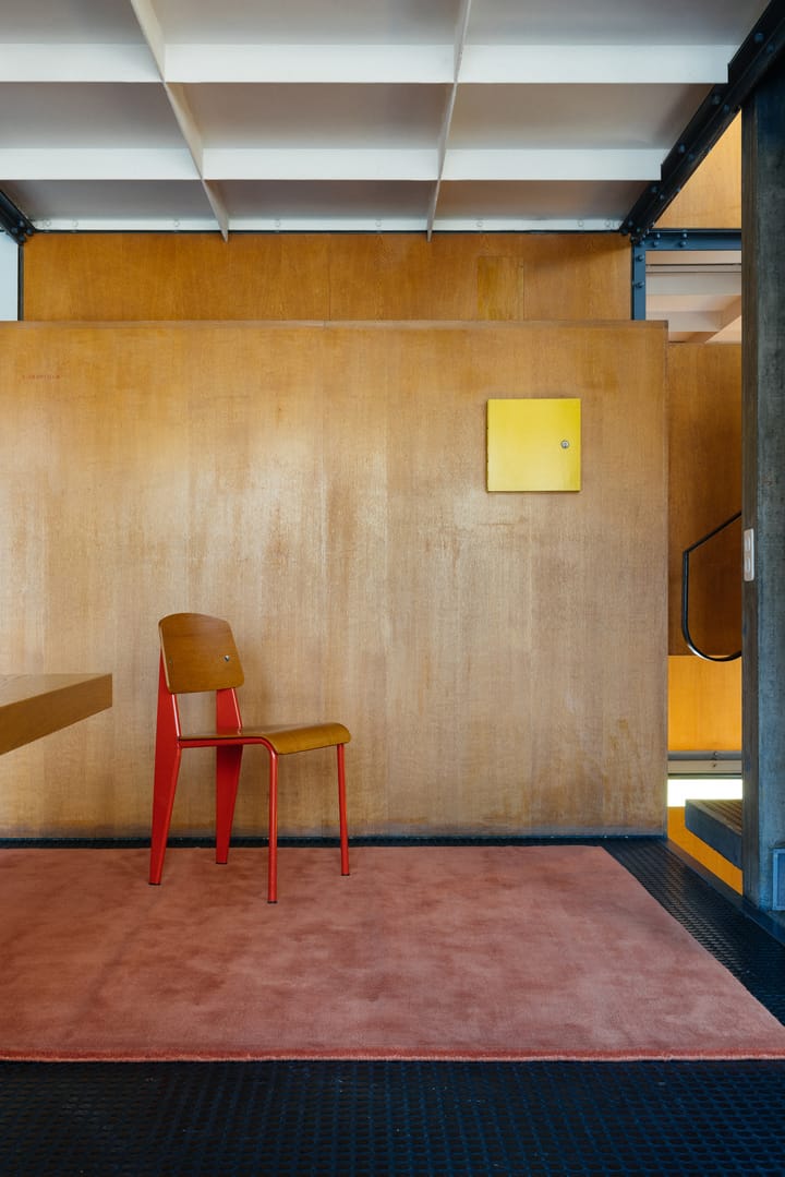 Solid Wool ウールラグ, Red ochre, 180x270 cm Layered