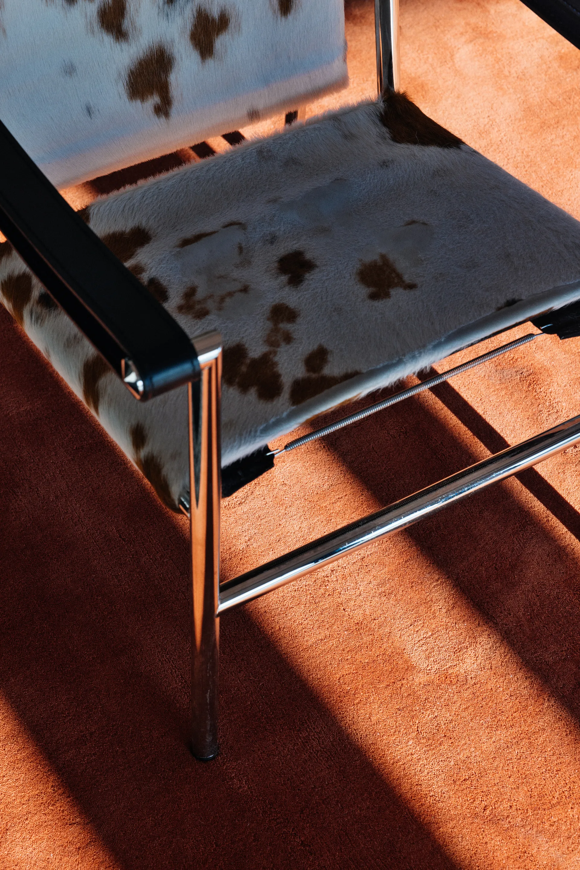 Solid Wool ウールラグ, Red ochre, 200x300 cm Layered