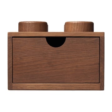 LEGO ウッド 引き出し 4 - Dark stained oak - Lego