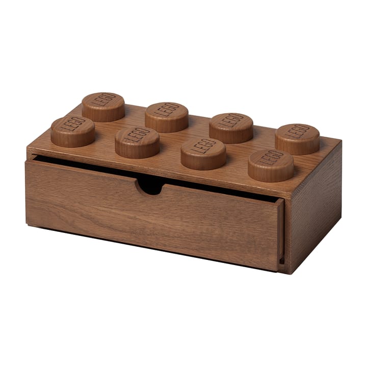 LEGO ウッド 引き出し 8 - Dark stained oak - Lego | レゴ