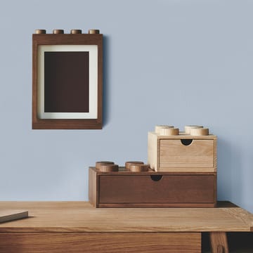 LEGO ウッド 引き出し 8 - Dark stained oak - Lego