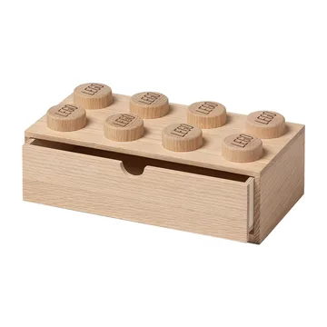 LEGO ウッド 引き出し 8 - Soaped oak - Lego