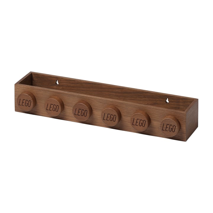 LEGO ウッドブックシェルフ - Dark stained oak - Lego | レゴ