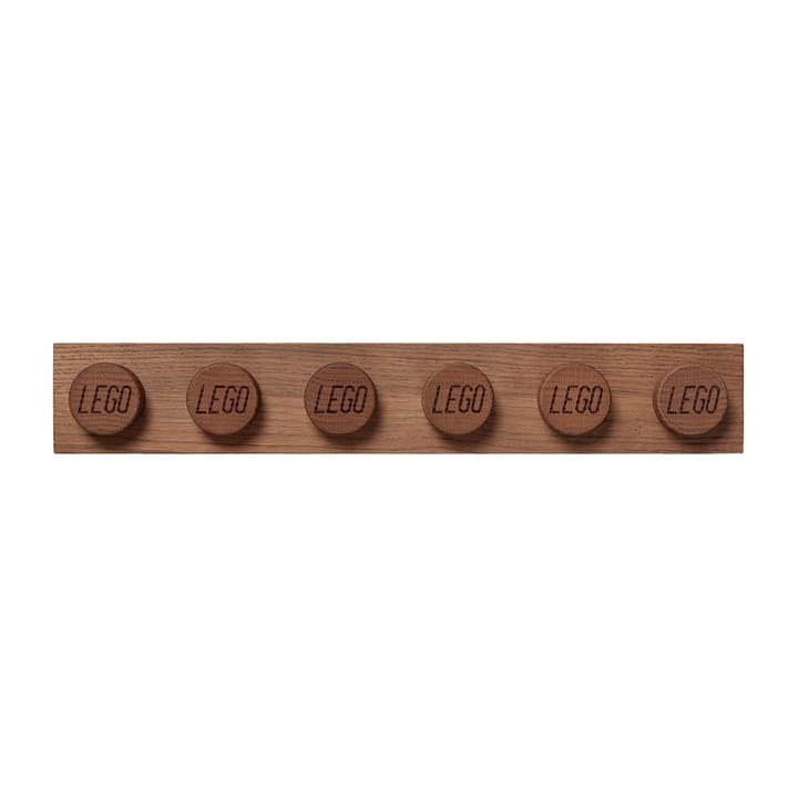LEGO ウッドブックシェルフ, Dark stained oak Lego