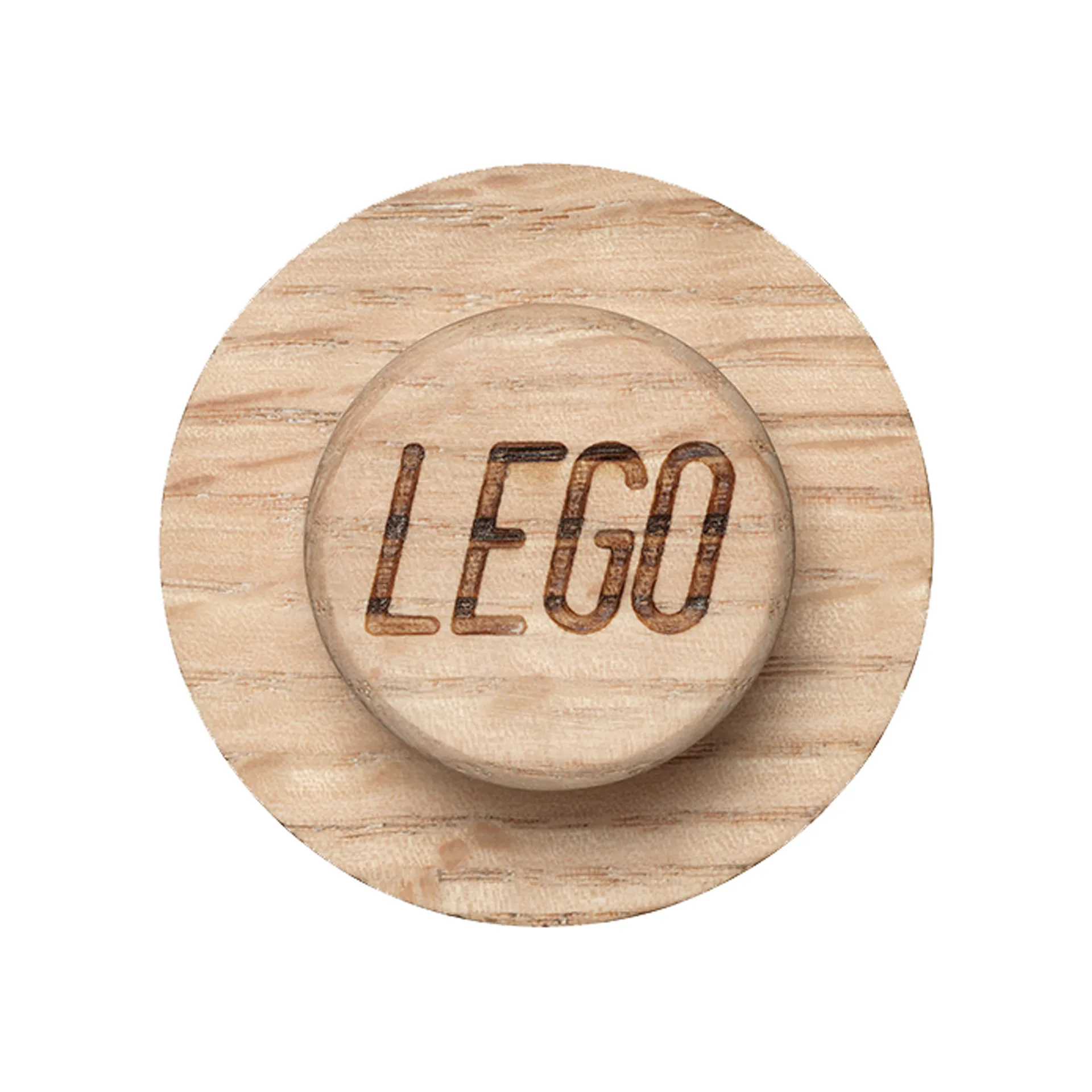 LEGO ウッドウォールハンガー セット, Soaped oak Lego