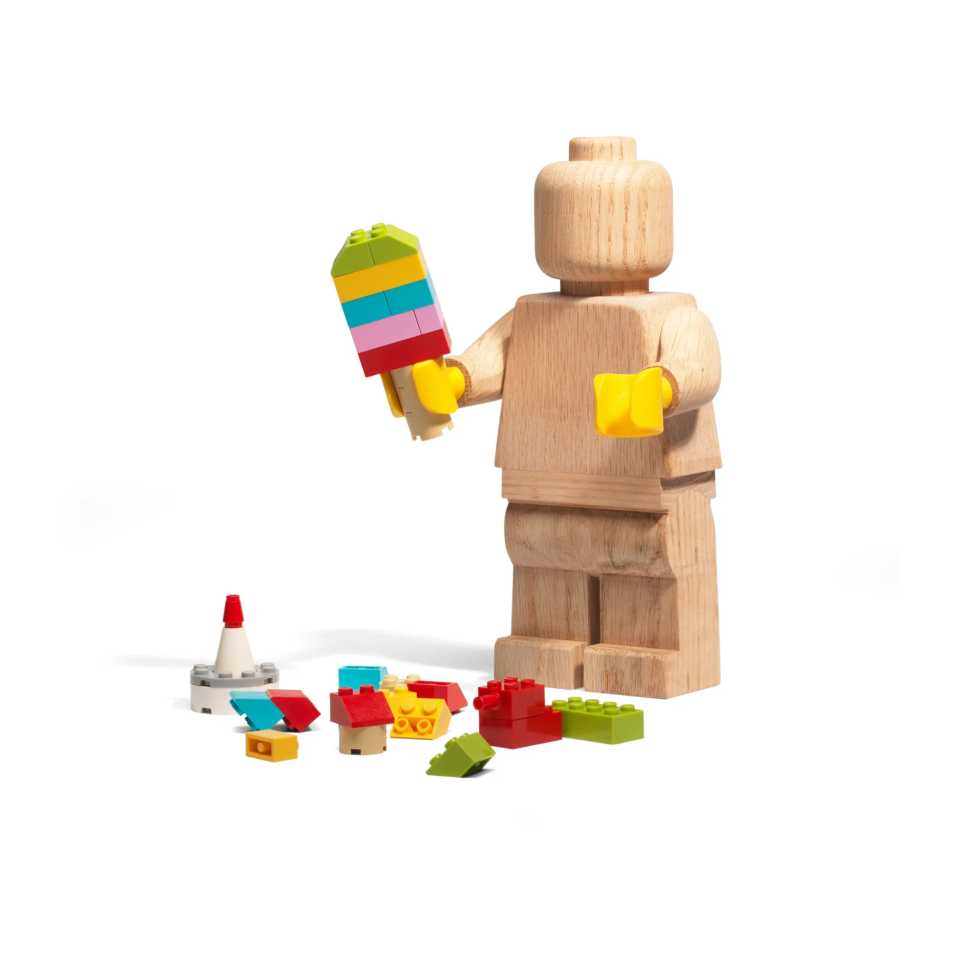 LEGO ミニウッドフィギュア, Soaped oak Lego