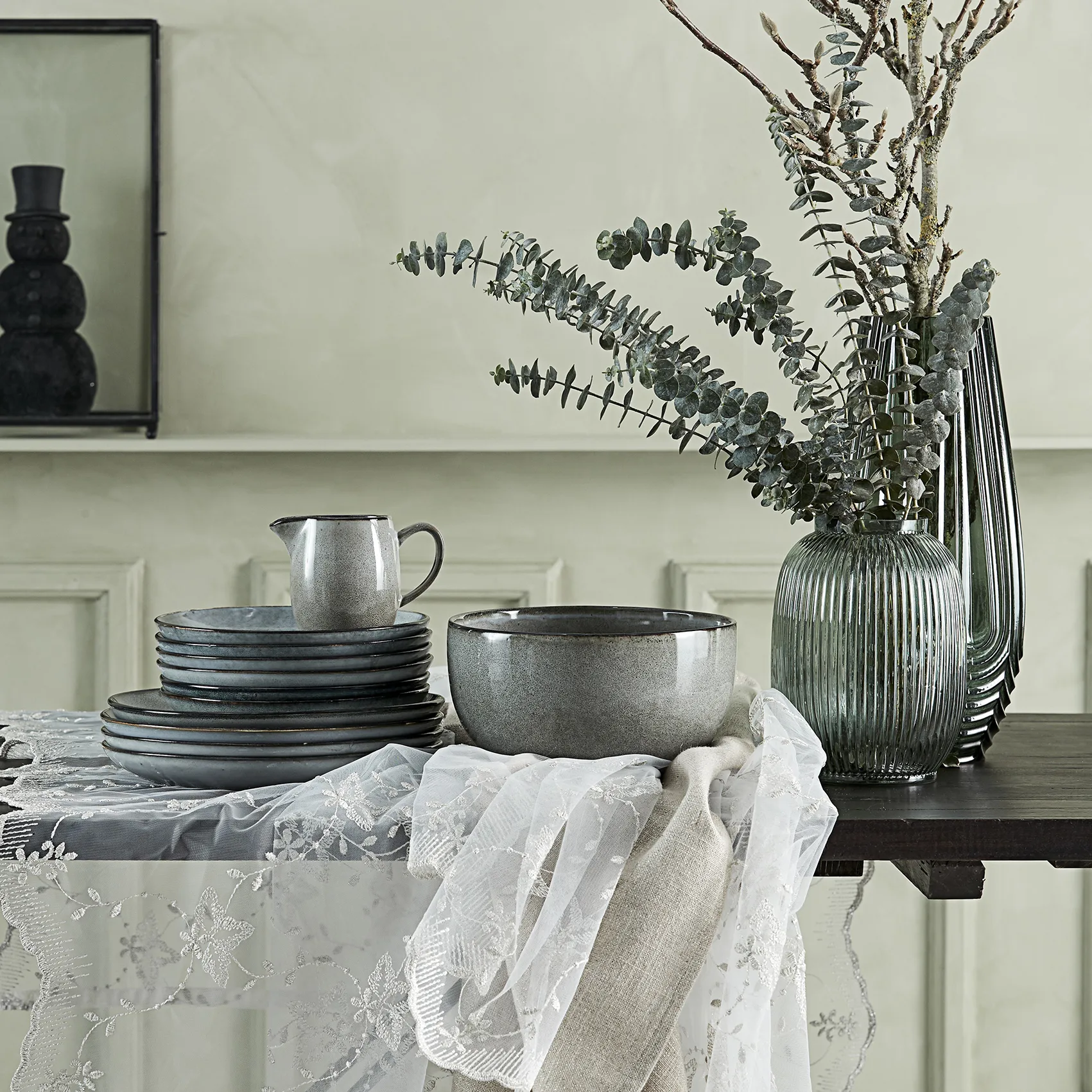 Amera ソースボート 30 cl, Grey Lene Bjerre