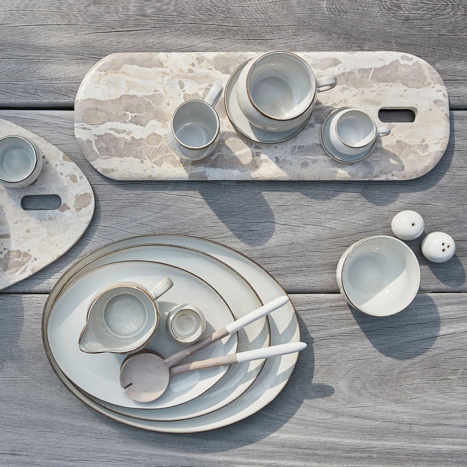 Amera トレイ 30x40 cm, White sands Lene Bjerre