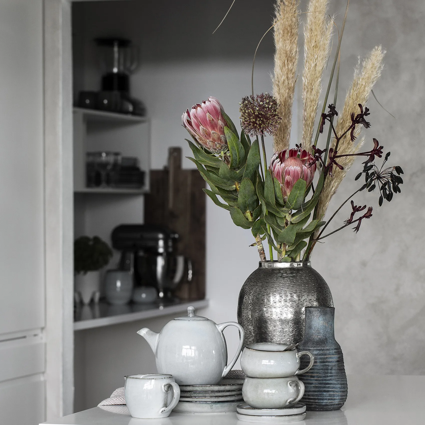 Amera ソースボート 40 cl, Grey Lene Bjerre