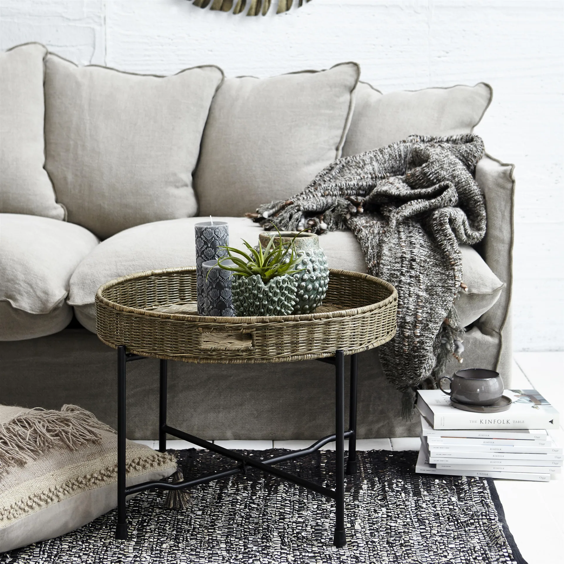 Amera カップ&ソーサー, Grey Lene Bjerre