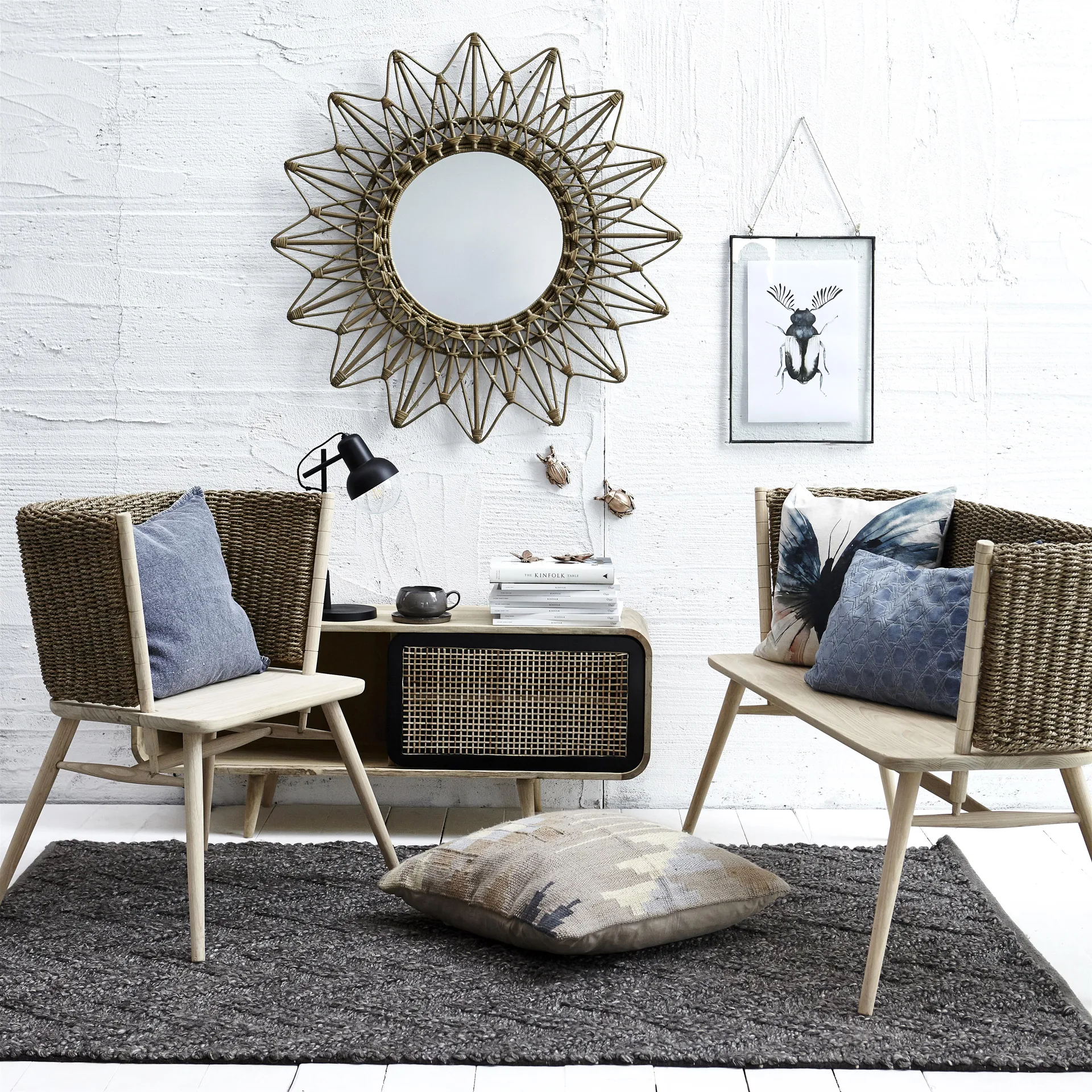 Amera カップ&ソーサー, Grey Lene Bjerre