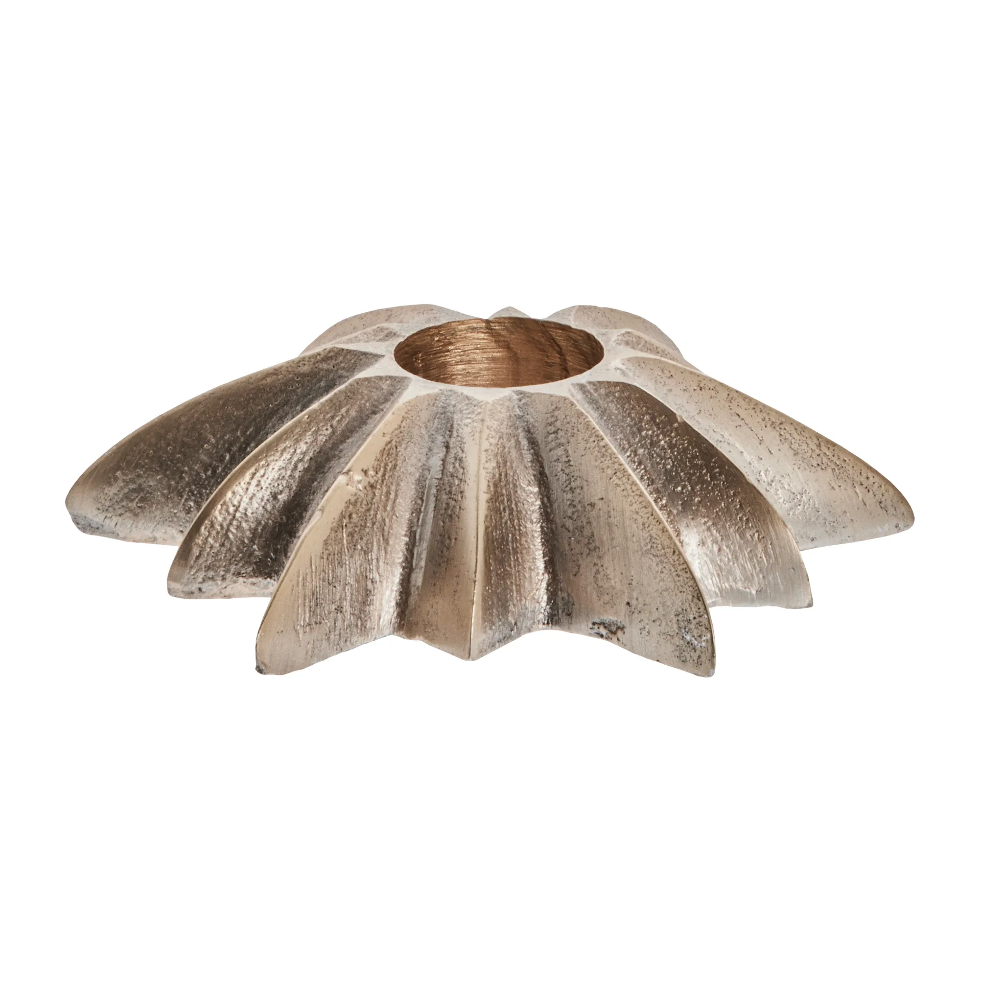 Caville キャンドルスティック スター9.5 cm, light gold Lene Bjerre