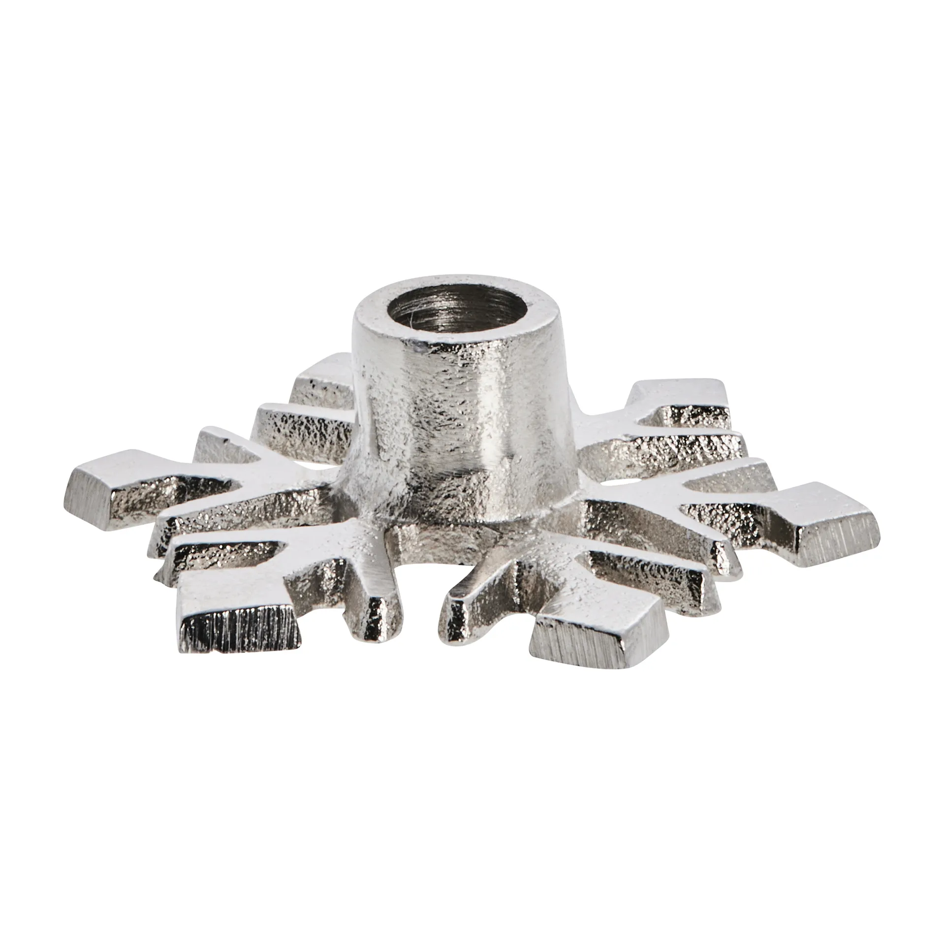 Caville キャンドルスティック スノーフレーク, silver Lene Bjerre