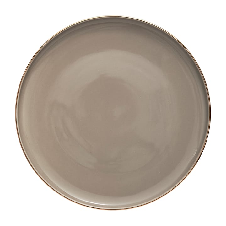Clara プレート Ø26 cm - Driftwood-light gold - Lene Bjerre