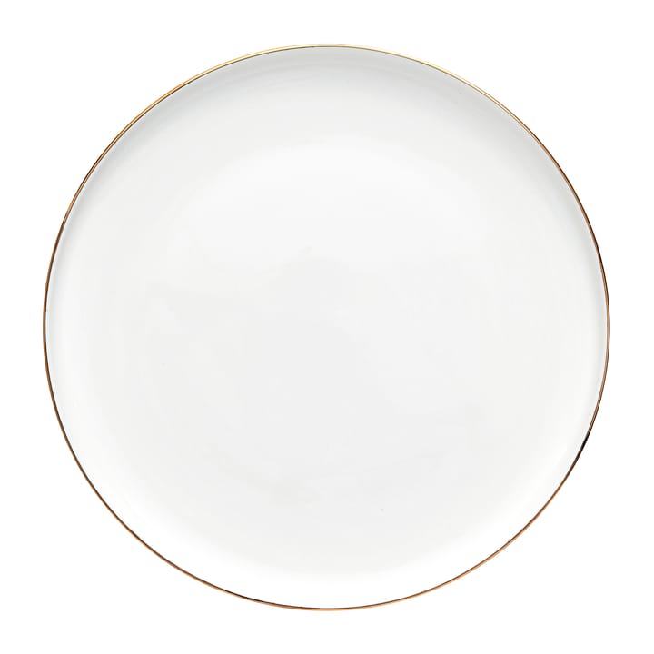 Clara プレート Ø26 cm - White-light gold - Lene Bjerre