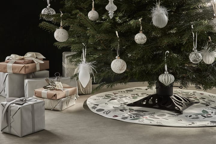 Cristivia クリスマスツリー用ラグ Ø110 cm, white-multi Lene Bjerre