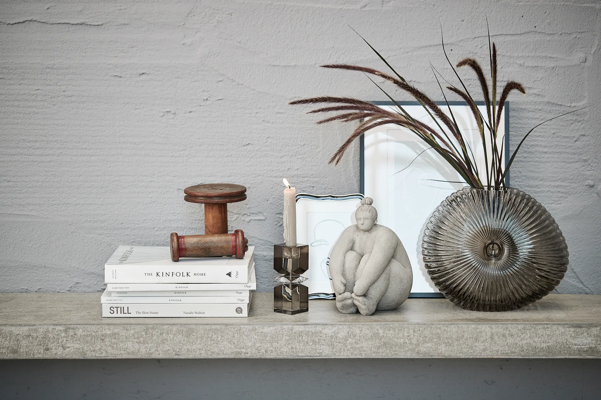 Dornia 花瓶 24.5 cm, Light brown Lene Bjerre