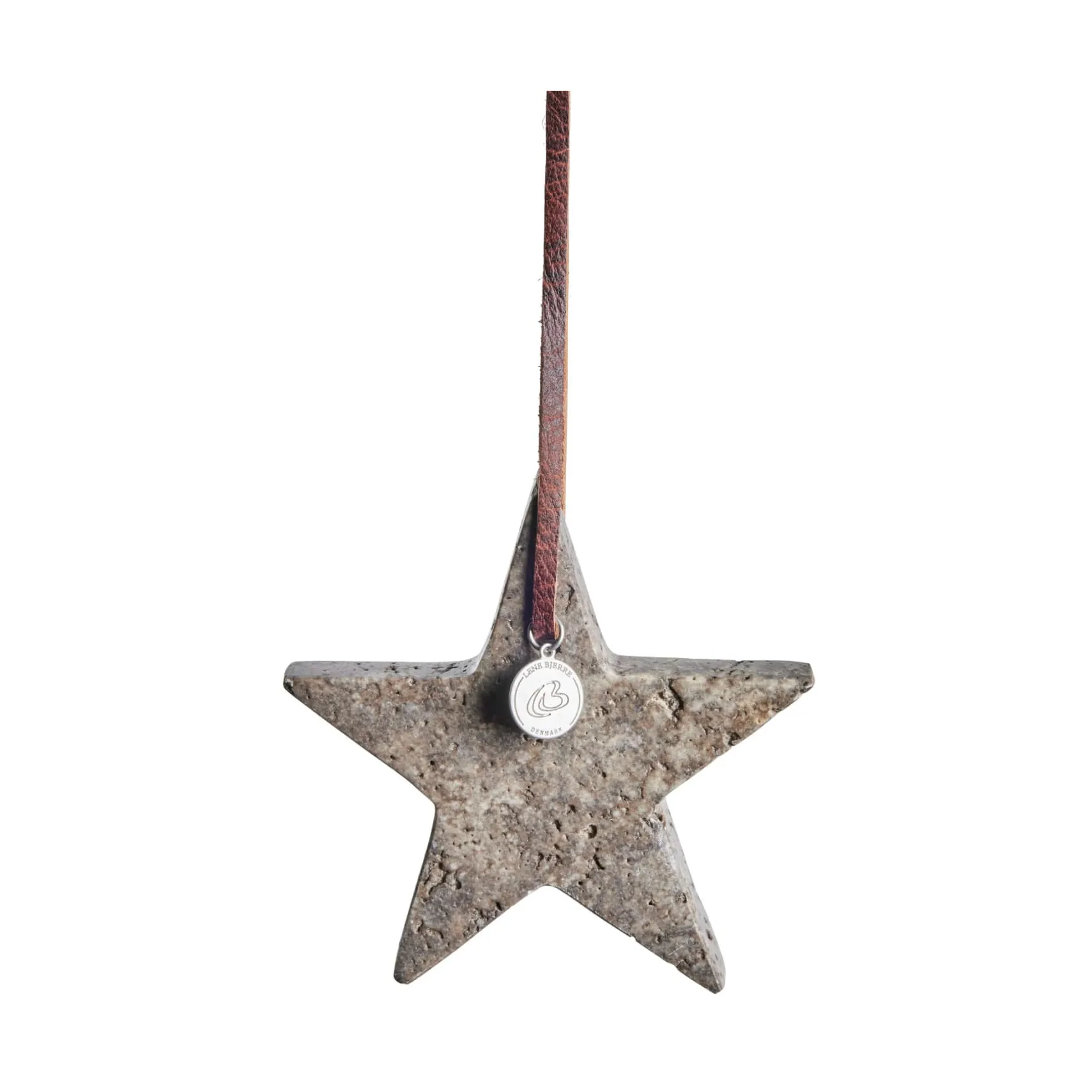 Elina クリスマスオーナメント スター 10 cm, ブラウン Lene Bjerre