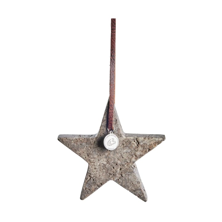 Elina クリスマスオーナメント スター 10 cm, ブラウン Lene Bjerre