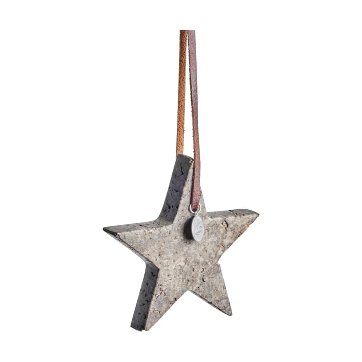 Elina クリスマスオーナメント スター 10 cm, ブラウン Lene Bjerre