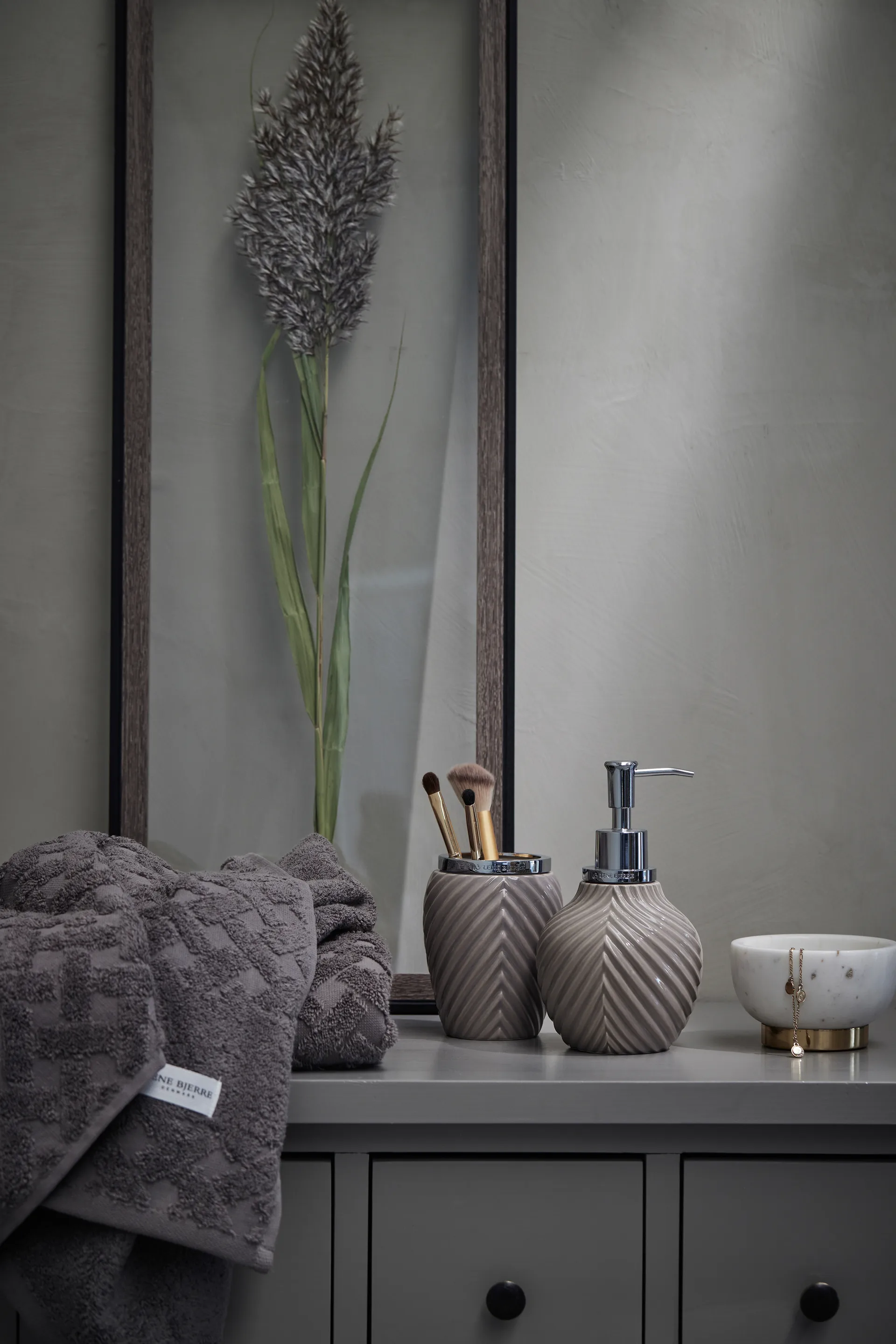 Ellia ボウル Ø10 cm, White-gold Lene Bjerre