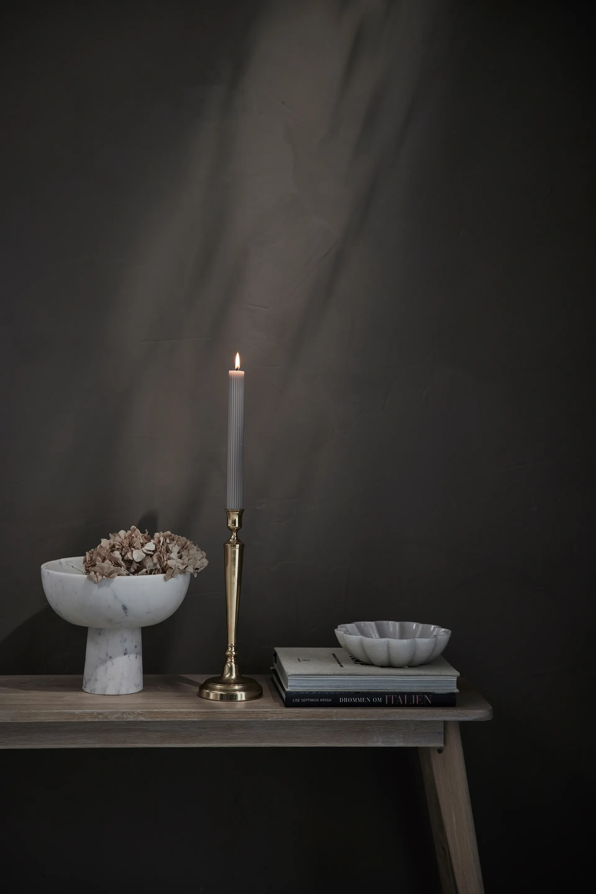 Ellia デコレーションボウル Ø25 cm, White Lene Bjerre