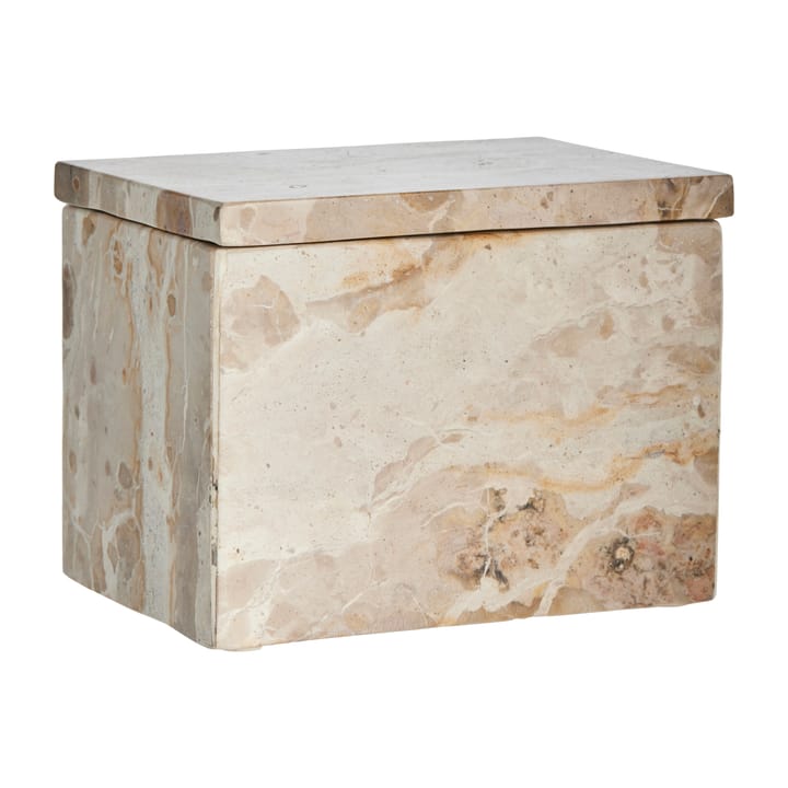 Ellia 収納ボックス marble 16.5x11.5 cm - Linen - Lene Bjerre