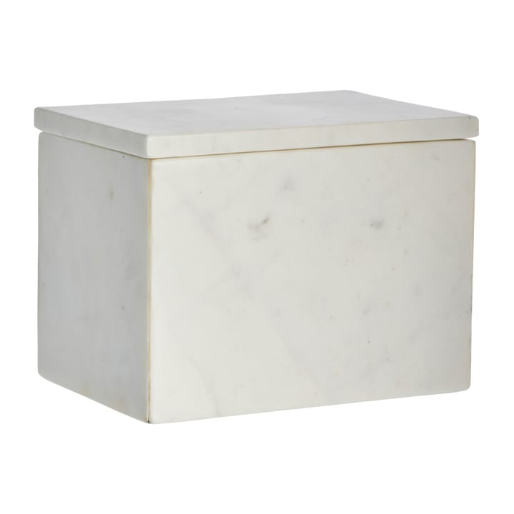 Ellia 収納ボックス marble 16.5x11.5 cm - White - Lene Bjerre