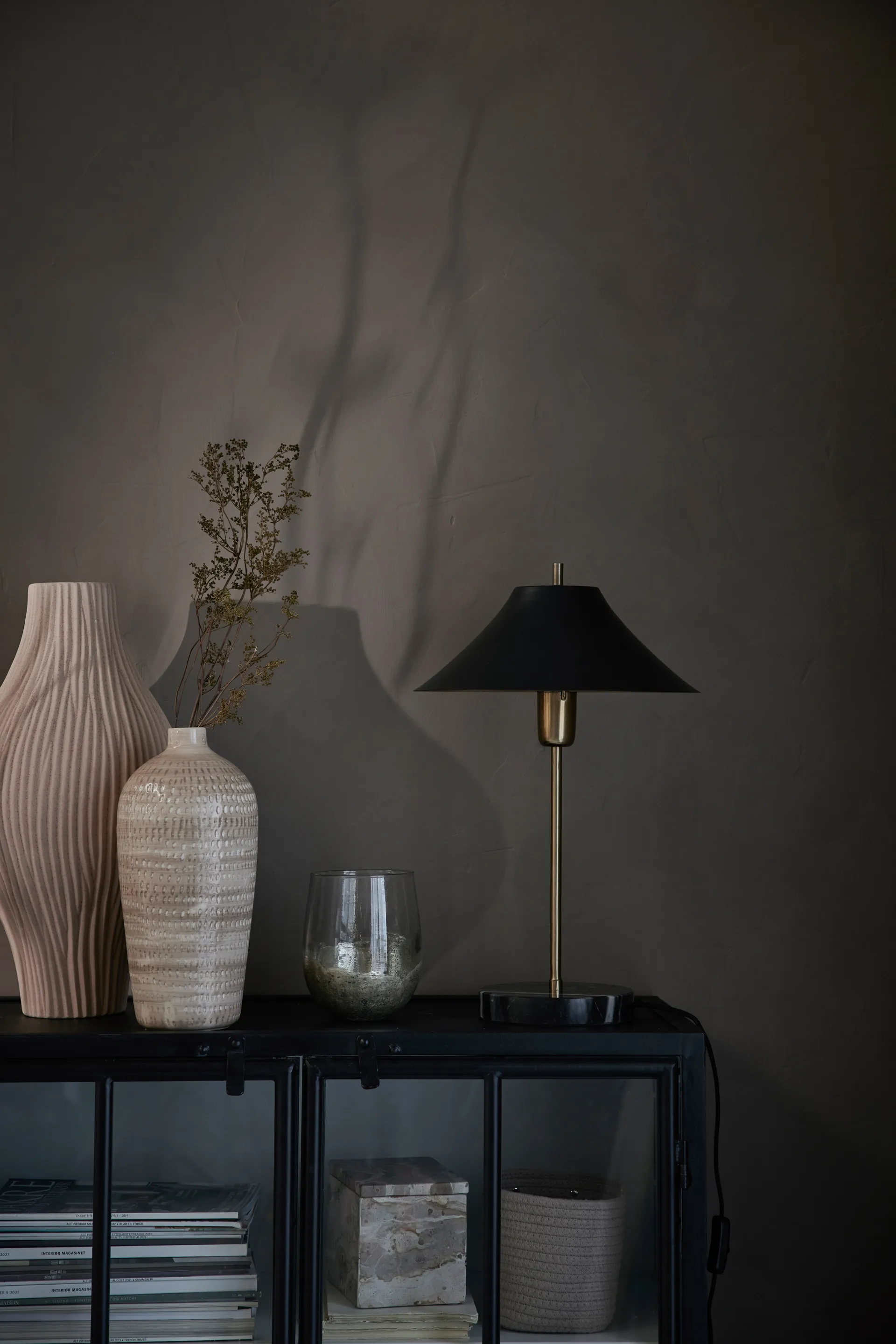 Esmia デコラティブ 花瓶 50 cm, Powder Lene Bjerre