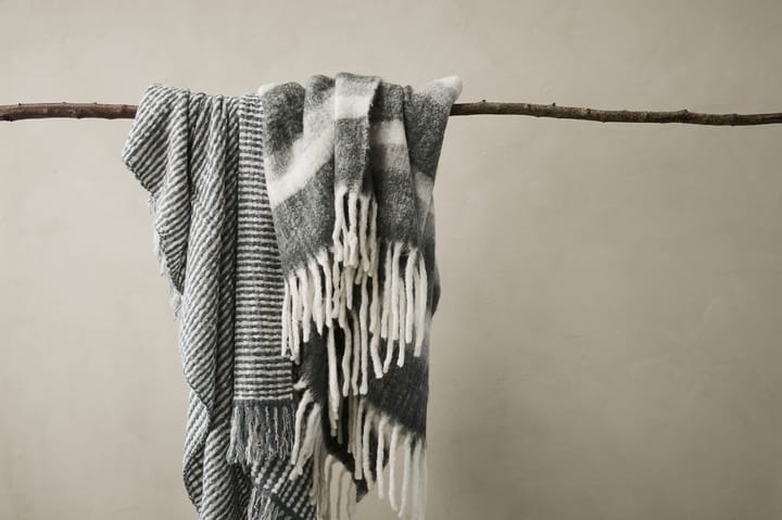 Friola スロー 170x130 cm - Grey-off white - Lene Bjerre