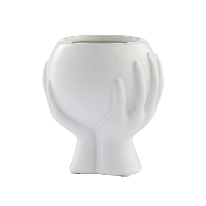 Haniya 植木鉢 13.5 cm - white - Lene Bjerre