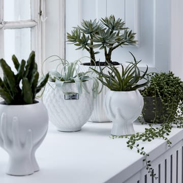 Haniya 植木鉢 13.5 cm - white - Lene Bjerre