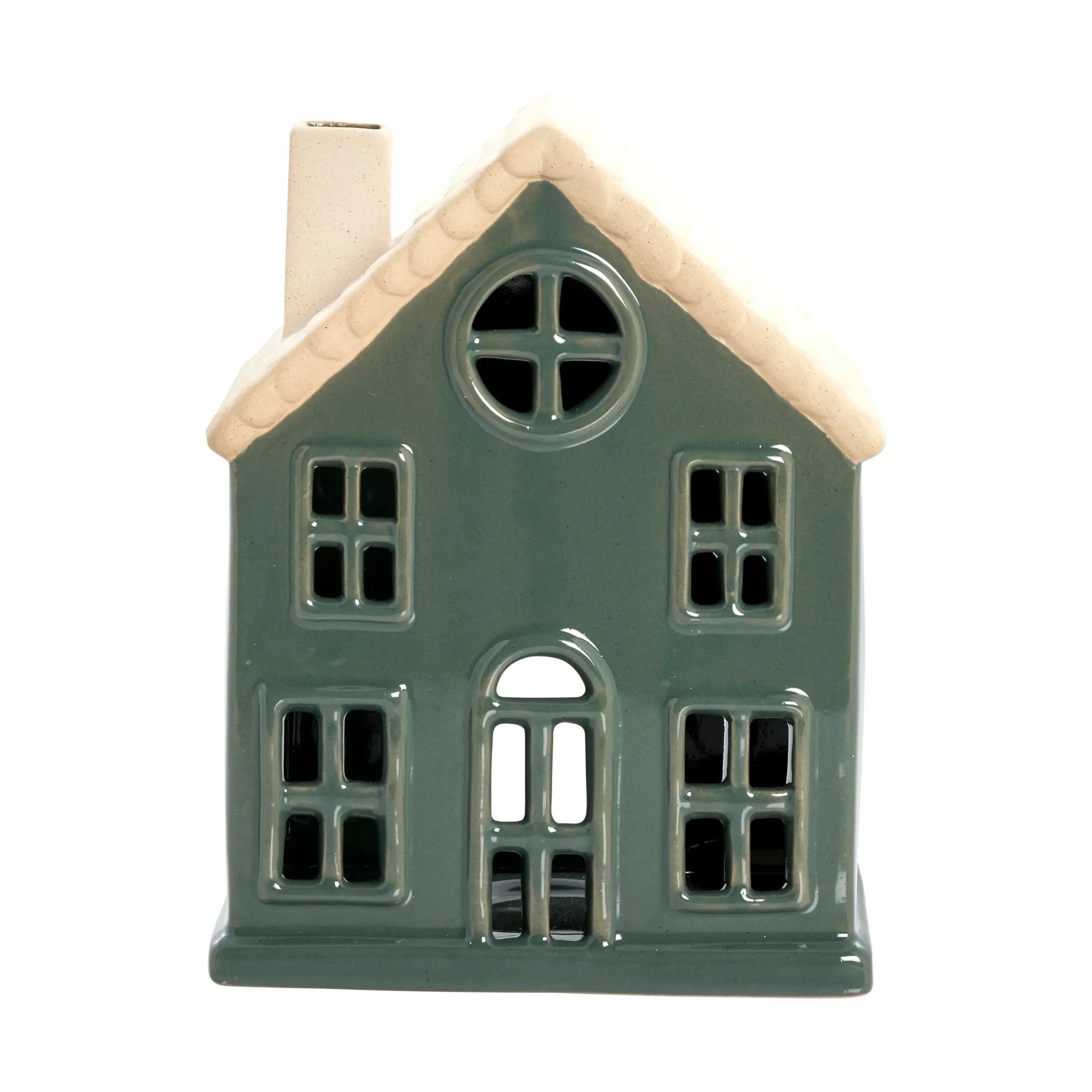 Hollia デコレーションハウス 18 cm, Dark green Lene Bjerre