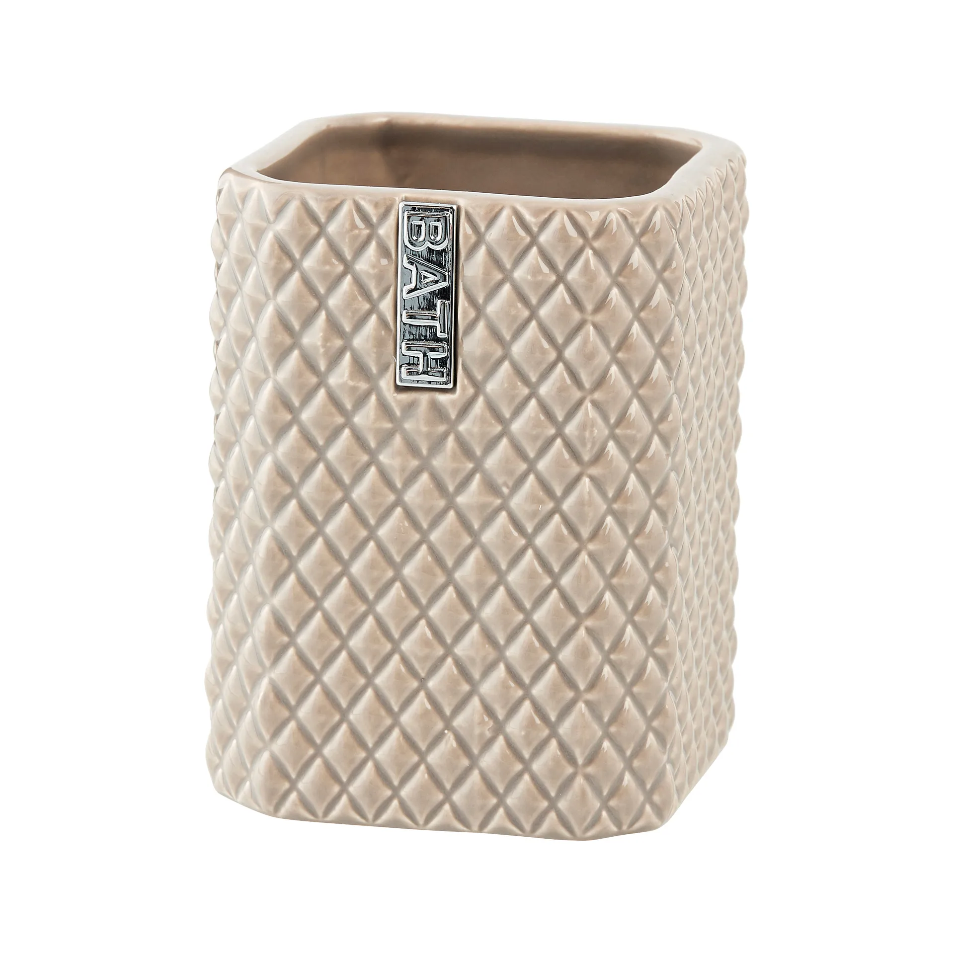 Marion 歯ブラシマグ 10.5 cm, Driftwood-silver Lene Bjerre