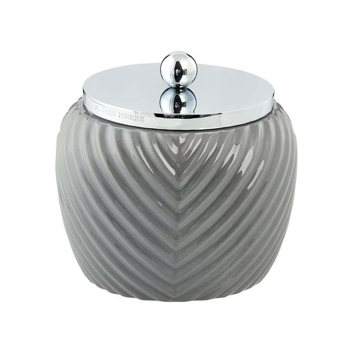 Milda ジャー 12 cm - Monument grey-silver - Lene Bjerre
