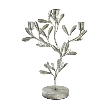 Missia キャンドルスティック 34 cm - Silver - Lene Bjerre