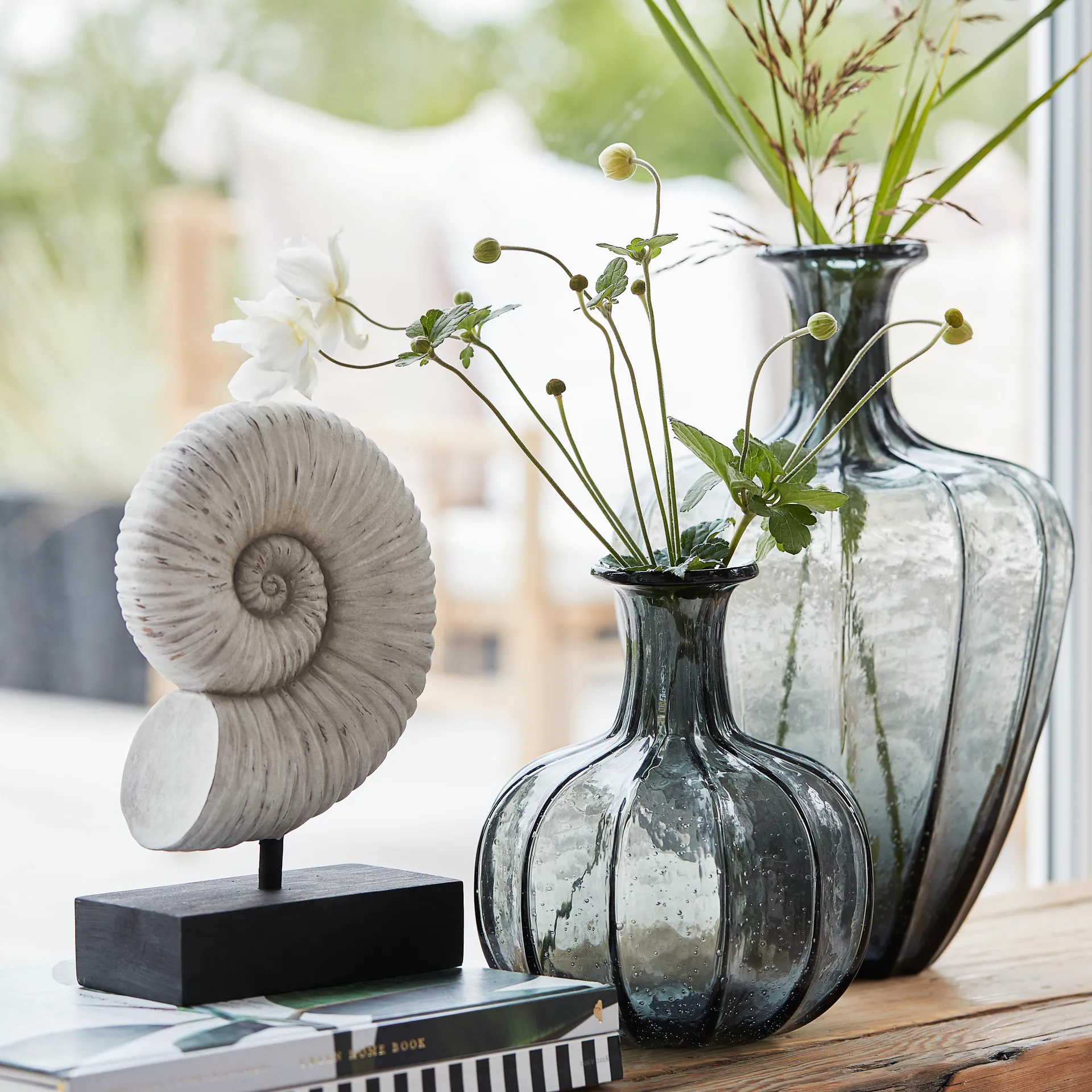 Miyanne 花瓶 21 cm, Smoked grey Lene Bjerre